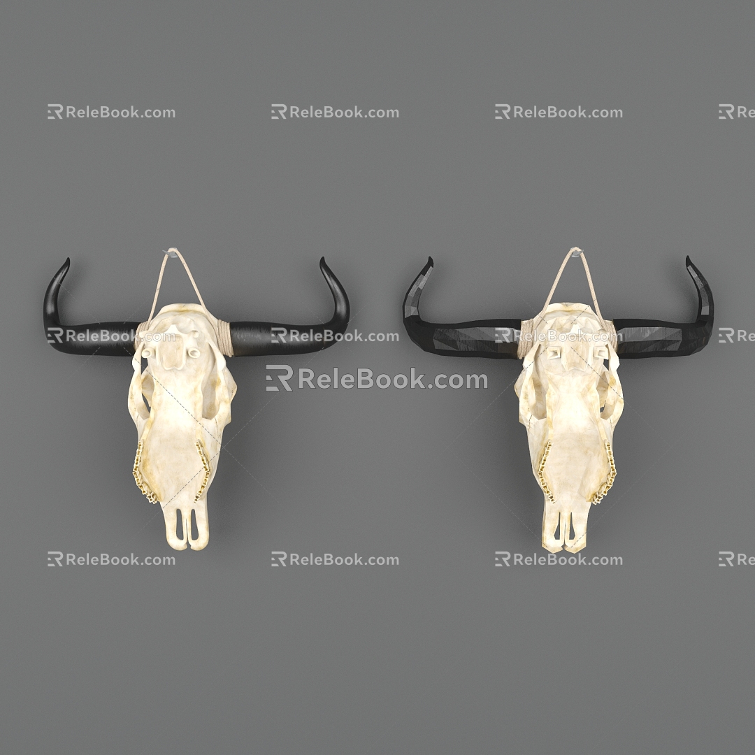 Modern pendant wall decoration pendant 3d model