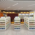 Traditional Chinese Medicine Specialty Store With Neat Shelves And Displayed Products