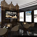 Modern Sales Center Exterior Design Of JINMAO PALACE With Glass Facade And Display Area