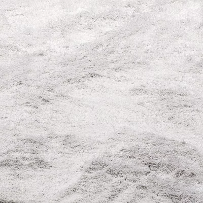 Round Gray and White Textured Rug with Soft Tones for Cozy Living Room 3d model