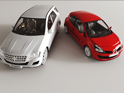 Automotive New Energy Electric Vehicle Automotive Portfolio 3d model