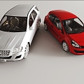 Automotive New Energy Electric Vehicle Automotive Portfolio 3d model