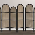 Silent screen partition 3d model
