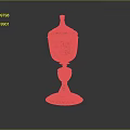Ancient Bronze Sculptural Carving With Pedestal Base Layered Design And Rustic Texture