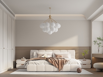 Cream Wind Bedroom Cream Wind Bedroom Cream Wind 3d model