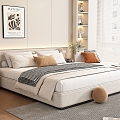 Modern Bed 3d model