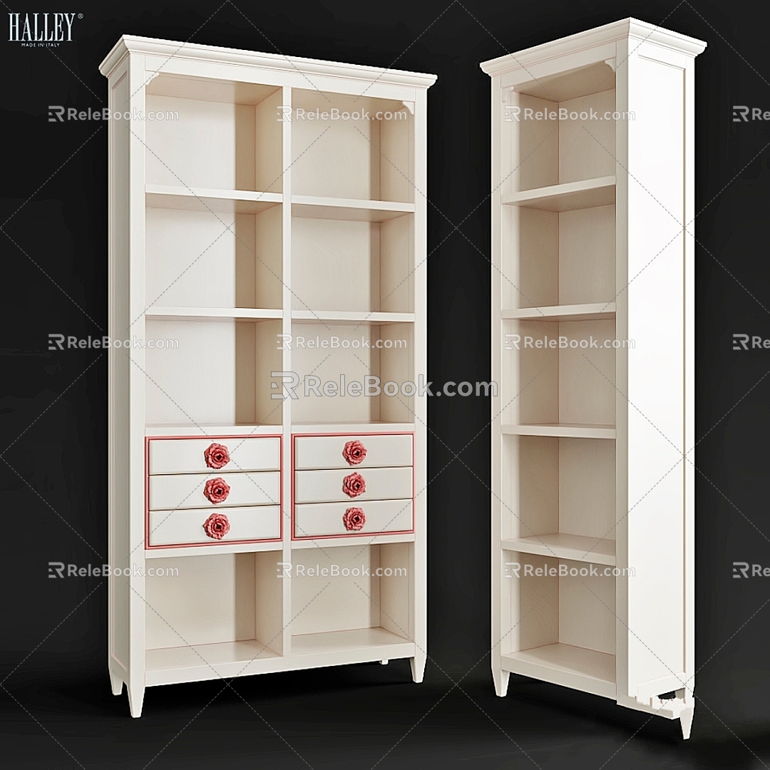 vintage wardrobe wardrobe 3d model