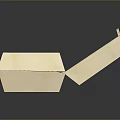 Whole and Bitten Burgers with Open Paper Boxes from Burger House on Dark Surface