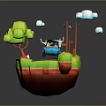 Game Environment Game Scene Fairy Tale Scene Fairy Tale Magic Scene Magic Item Fantasy Scene 3d model