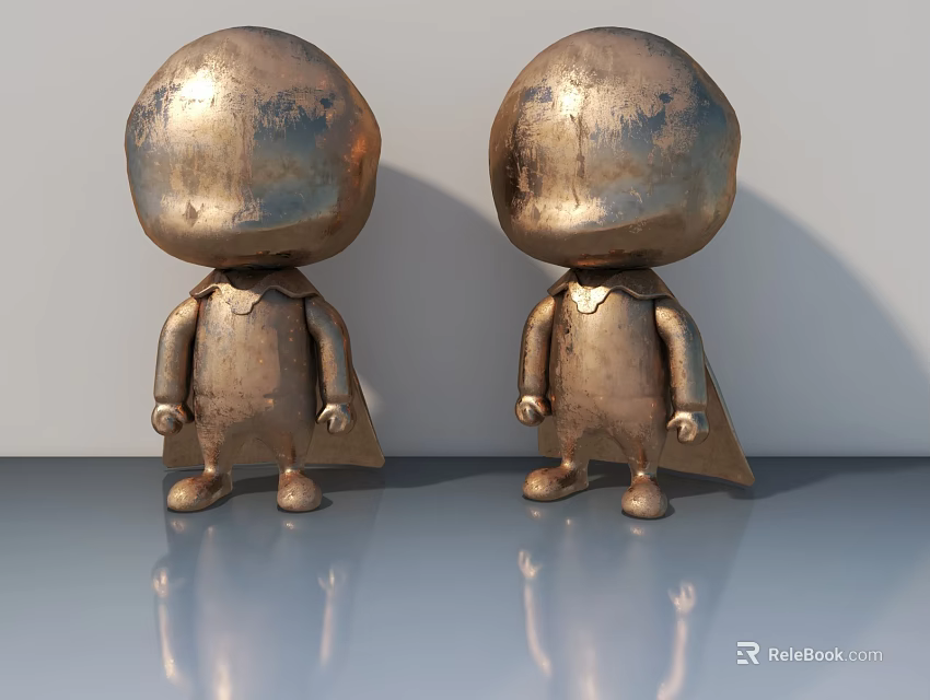 High Quality Hinged Door With Smooth Surface And Modern Design Features 3d model