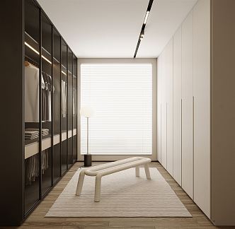 Modern Cloakroom 3d model