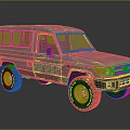 Silver Off Road SUV With Rugged Body Design Large Tires And Sleek Exterior