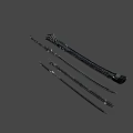 Weapons Sci-Fi Sword Pack 3d model