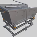 Vibrating screen 3d model
