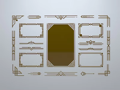 Ornate Lattice Window Design With Intricate Carved Patterns And Wooden Frame 3d model