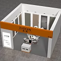 VANSE Casement Doors Display At Modern Exhibition Booth With Multiple Styles