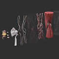 Man Anatomical Structure Display With Muscles Blood Vessels Bones And Joints