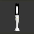 Immersion Blender As Daily Electric Appliance With Black Handle And Stainless Steel Mixing Shaft For Kitchen Use