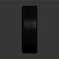 Car Modern Silver Alloy Wheel With Spokes And Black Tire Design Details