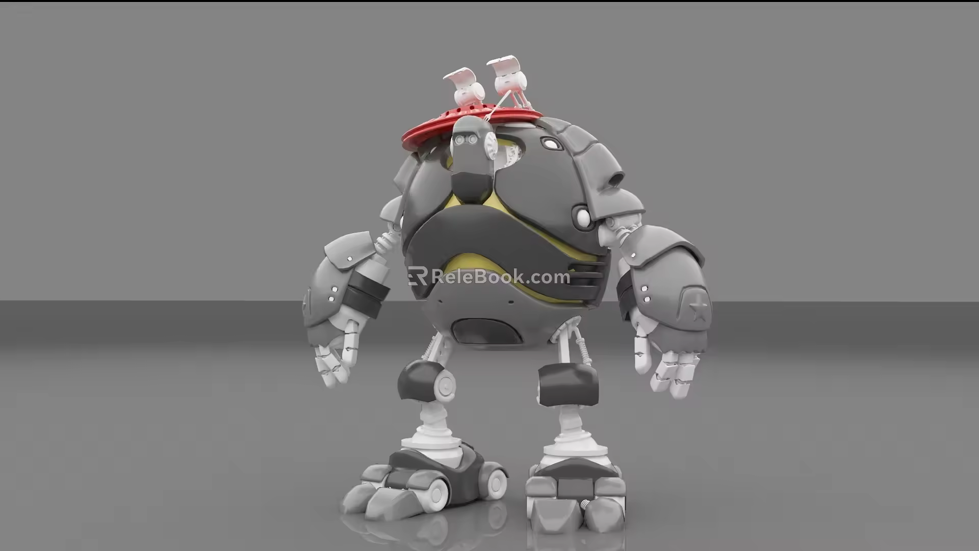 Modern Robot Big Robot 3d model