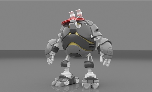 Modern Robot Big Robot 3d model