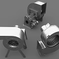 Industrial Equipment Metal Blowers With Different Designs And Impellers For Industrial Applications