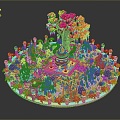 Game Environment Game Scene Fairy Tale Scene Fairy Tale Magic Scene Magic Item Fantasy Scene 3d model