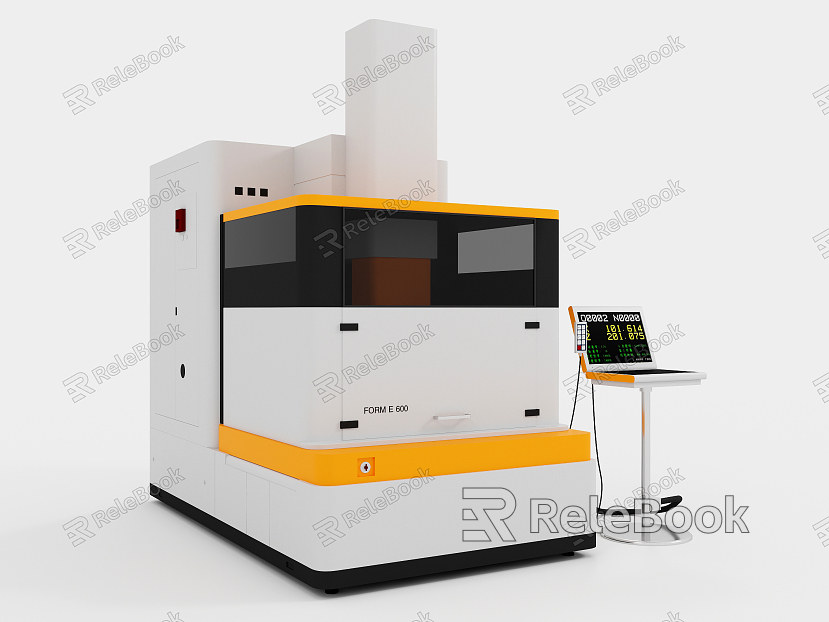 Modern CNC machine tool equipment model