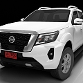 Nissan Navarra Calibre Pickup Truck Van Car 3d model