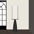Nordic Middle Style Floor Lamp 3d model