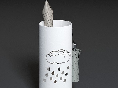 Modern Umbrella Bucket Umbrella Rack Umbrella Basket Umbrella Bucket 3d model