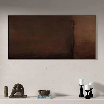 Modern Light Luxury Decorative Painting 3d model