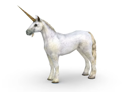Modern Unicorn Mythical Figure Unicorn Carto Horse 3d model Modern Unicorn Mythical Figure Unicorn Carto Horse 3d model