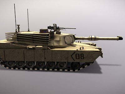 Weapons Tanks model