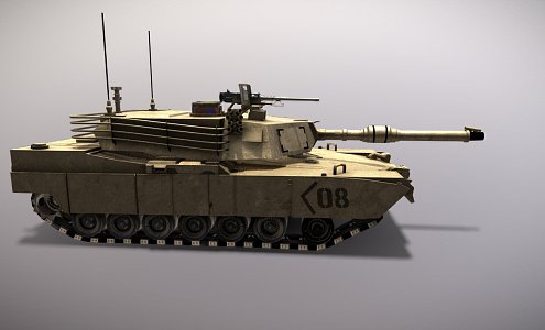 Weapons Tanks 3d model