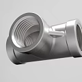 Stainless Steel Plumbing Pipe Fittings With Elbow Tee And Coupling Components For Industry