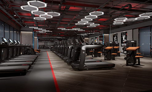 Gym 3d model