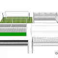 Sports Equipment Including Various Soccer Goals With Net And Training Designs