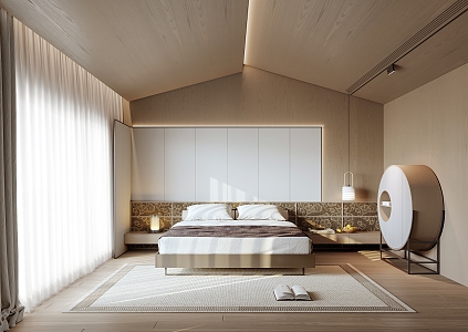 Modern Bedroom 3d model