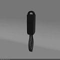 Rectangular Device With Top Loop And Black White Checkered Lanyard Design