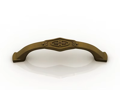 Modern classical handle 3d model