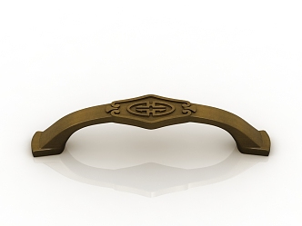 Modern classical handle 3d model