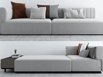 Modern Combination Sofa 3d model