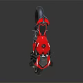 Red Ducati Sport Motorcycle With Sleek Aerodynamic Body And Stylish Modern Design