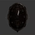 Modern Turtle Shell Metal Turtle Shell 3d model