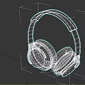 Modern Black Over Ear Headphones With Comfortable Ear Cups And High Quality Sound