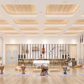 Kindergarten Music Activity Room Featuring Musical Instruments Yoga Mats Bookshelves And Wooden Ceiling