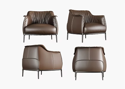 modern sofa chair 3d model