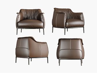 modern sofa chair 3d model