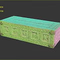 Ornate Carved Household Storage Box With Classic Design And Intricate Decorative Patterns